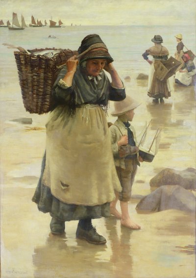 La vendedora de pescado de William Banks Fortescue